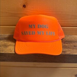 Bridled Bees “My Dog Saved My Life” trucker hat